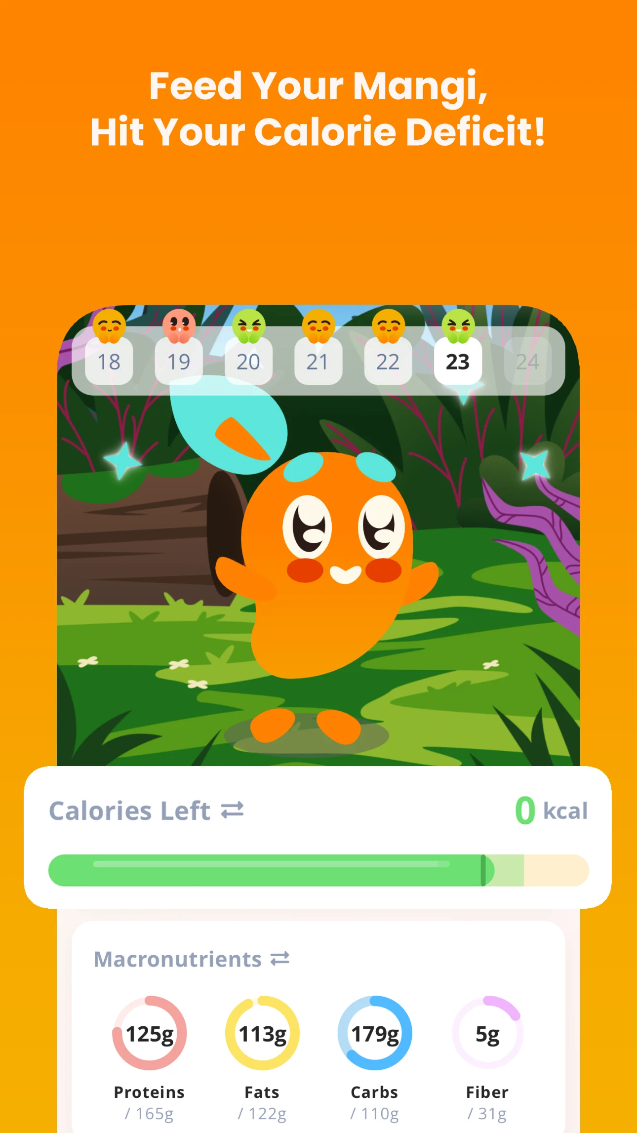 Mango Bites - Food Tracker screenshot