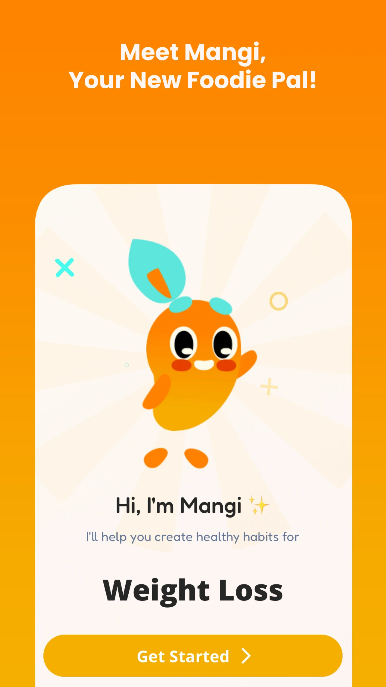 Mango Bites - Food Tracker screenshot