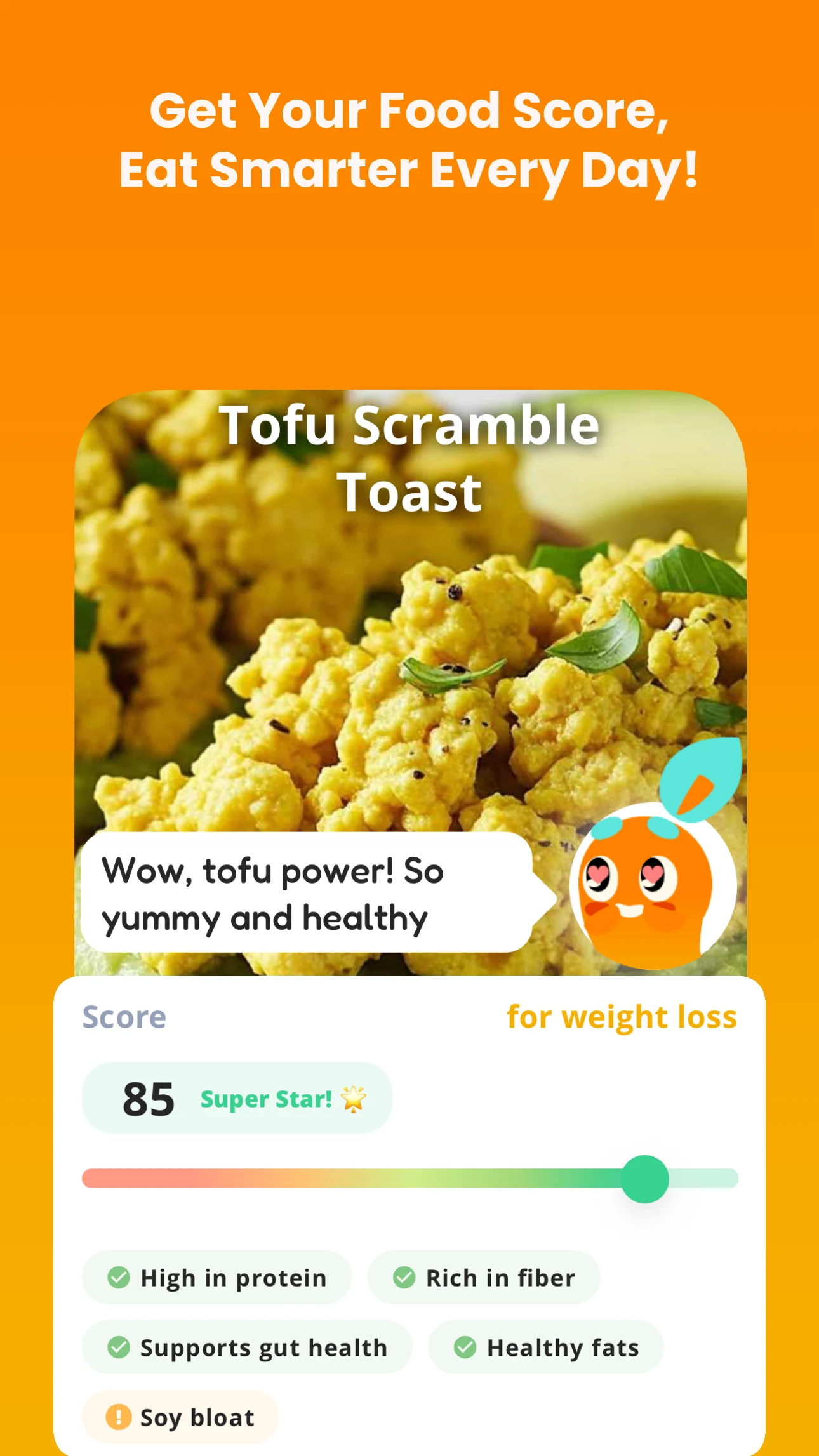 Mango Bites - Food Tracker screenshot